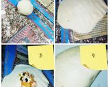 Foto del paso 4 de la receta: Empanadas tropicales de aniversario🥟🍇🍍🍑🍒🧀👍