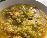 Foto del paso 11 de la receta Arroz con conejo, acelgas silvestres y legumbres, en olla exprés. Cómo guardarlo?