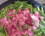 Hình bước làm 3 của món Bò xào măng tây xanh