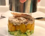 A picture of step 5 of Crabmeat truffle salad with Mango and Avocado.