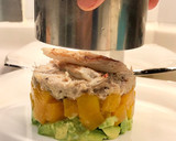 A picture of step 5 of Crabmeat truffle salad with Mango and Avocado.