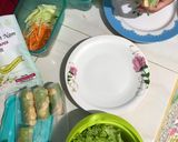 Foto langkah ke 1 dari resep Rice paper roll (vietnam)🌯.