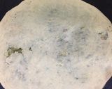 A picture of step 14 of Alu and fresh meethi ke parathe.