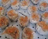 Foto langkah ke 3 dari resep Dimsum Nasi, Ayam, Sayur.