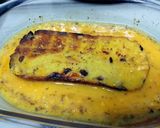 A picture of step 2 of Cheese And Herbs French Toast.