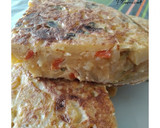 Foto del paso 9 de la receta: Tortilla de patata con cebolla y pimiento