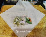 Foto langkah ke 4 dari resep Springroll Ayam Mix Veggies.