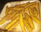 A picture of step 2 of Rice and potato kurkure🍿.