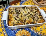 Une image de l'étape 23 de Flan aux champignons, magret de canard et courgette.