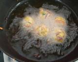 Tricolour capsicum bhajiya from leftover vada batter recipe step 2 photo
