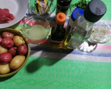 Foto del paso 1 de la receta: Filete al perejil con papas rústicas