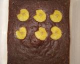 Foto langkah ke 7 dari resep Bolu Coklat Pisang Kidang teflon tanpa mixer.