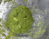 A picture of step 7 of Matcha Scones with White Chocolate.