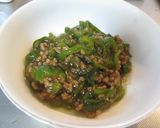 A picture of step 5 of Green Pepper & Ground Meat Rice Topping.