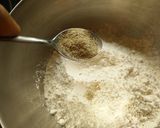 A picture of step 4 of Vegan Crepes (pancakes).