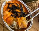 Foto langkah ke 4 dari resep Shirataki Salmon Mentai.