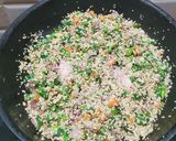 கீன்வா காய்கறிகள் உப்புமா(quinoa veg upma recipe in tamil) ரெசிபி ஸ்டேப் 4 புகைப்படம்