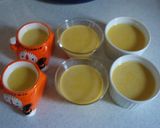 A picture of step 7 of Rich Kabocha Squash Caramel Pudding and Ghost Cookies.