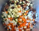 A picture of step 3 of [easy & healthy] Salmon takikomi gohan.