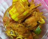 Foto langkah ke 9 dari resep Seafood (cumi, udang dan kepiting) saus padang.
