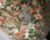 A picture of step 6 of Oats veggies omelette.