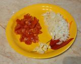 Sajtos-húsos rakott cukkini/tök recept fázis 2 fotója