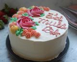 Foto langkah ke 9 dari resep Rainbow Checkerboard cake, edisi lebaran.
