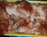 A picture of step 2 of Smoked Chicken.