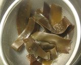 A picture of step 1 of Kombu Tsukudani Using Leftover Dashi Kombu!.