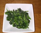 A picture of step 8 of Sautéed Broccoli Rabe.