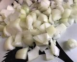 Une image de l'étape 4 de Brede chouchou à l ail,oignons et pancetta.