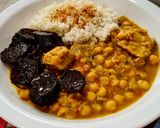 Foto del paso 4 de la receta: GARBANZOS Y MATAMBRE🐮 (sobrebarriga)🥣en Olla Express...!