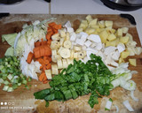Foto del paso 1 de la receta: Caldo de res con viandas