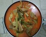 Foto langkah ke 4 dari resep Sayur lodeh nangka tahu.