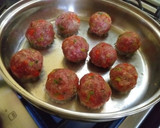 Foto del paso 6 de la receta: Albóndigas de carne con pimiento asado y verduras
