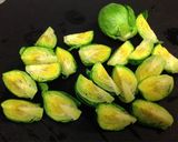 A picture of step 3 of Brussels Sprouts & Anchovy Cake Sale.