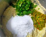 A picture of step 1 of Green Gram Bhajiya (Mixed dal).