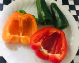 Foto del paso 1 de la receta: Pimientos Tres Colores  al Horno con carne Molida 👩‍🍳