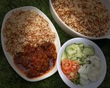 A picture of step 6 of Sharayya(boiled rice wt fried spaghetti)recipe by mumeena's Kitchen.