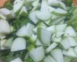 Foto del paso 3 de la receta: Pollo de mar sazonado, apio manzana y nueces en vinagreta