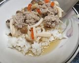 รูปขั้นตอนการทำที่ 3 ของ ข้าวต้มเห็ดหมูสับ