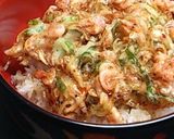 A picture of step 6 of Sweet and Thick Tempura Rice Bowl Sauce for Bento.