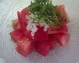 A picture of step 2 of A Touch of Summer: Japanese-style Tomato Salad.