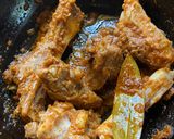 A picture of step 6 of Nalli Qorma.