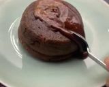 Une image de l'étape 5 de Coulant chocolat cœur praliné.
