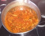 A picture of step 6 of Portuguese Fish Pasta.