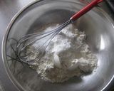A picture of step 2 of Healthy Blueberry Yogurt Muffins.