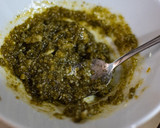 Foto del paso 3 de la receta: Árbol navideño de espaguetis al pesto🎄