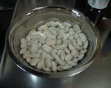 A picture of step 2 of Shiro Koshi-an (Smooth White Sweet Bean Paste).