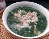 Hình bước làm 1 của món Canh rau ngót nấu thịt xay